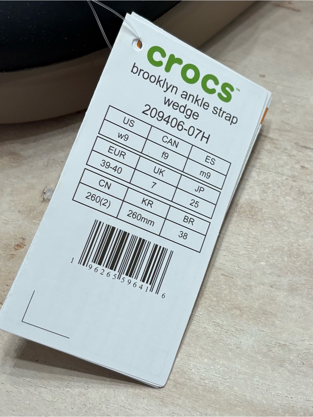 CROCS Brooklyn Ankle Strap Wedge Sandal - Picture 8 of 10
